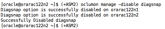 oclumon disabling diagsnap